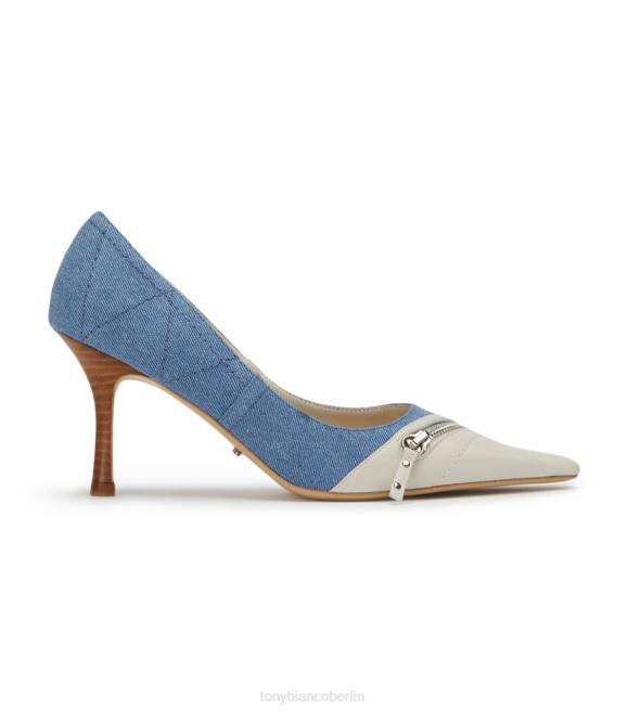 niedrige Absätze| de Tony Bianco Frauen Schwanenabsätze gewaschener Denim 4624266